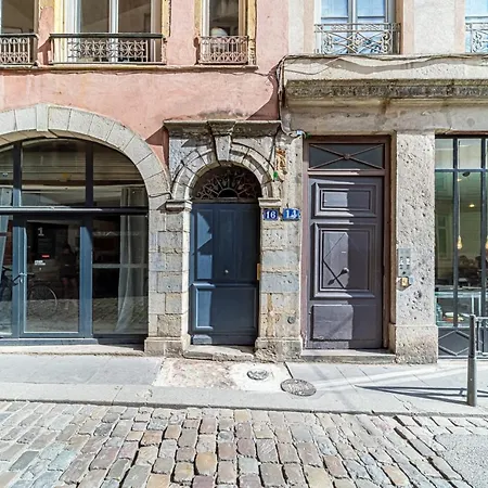 Le Blandan Atypique 6 Pers Terreaux Opera Apartmán
